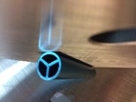 3-void hollow 12mm OD tube