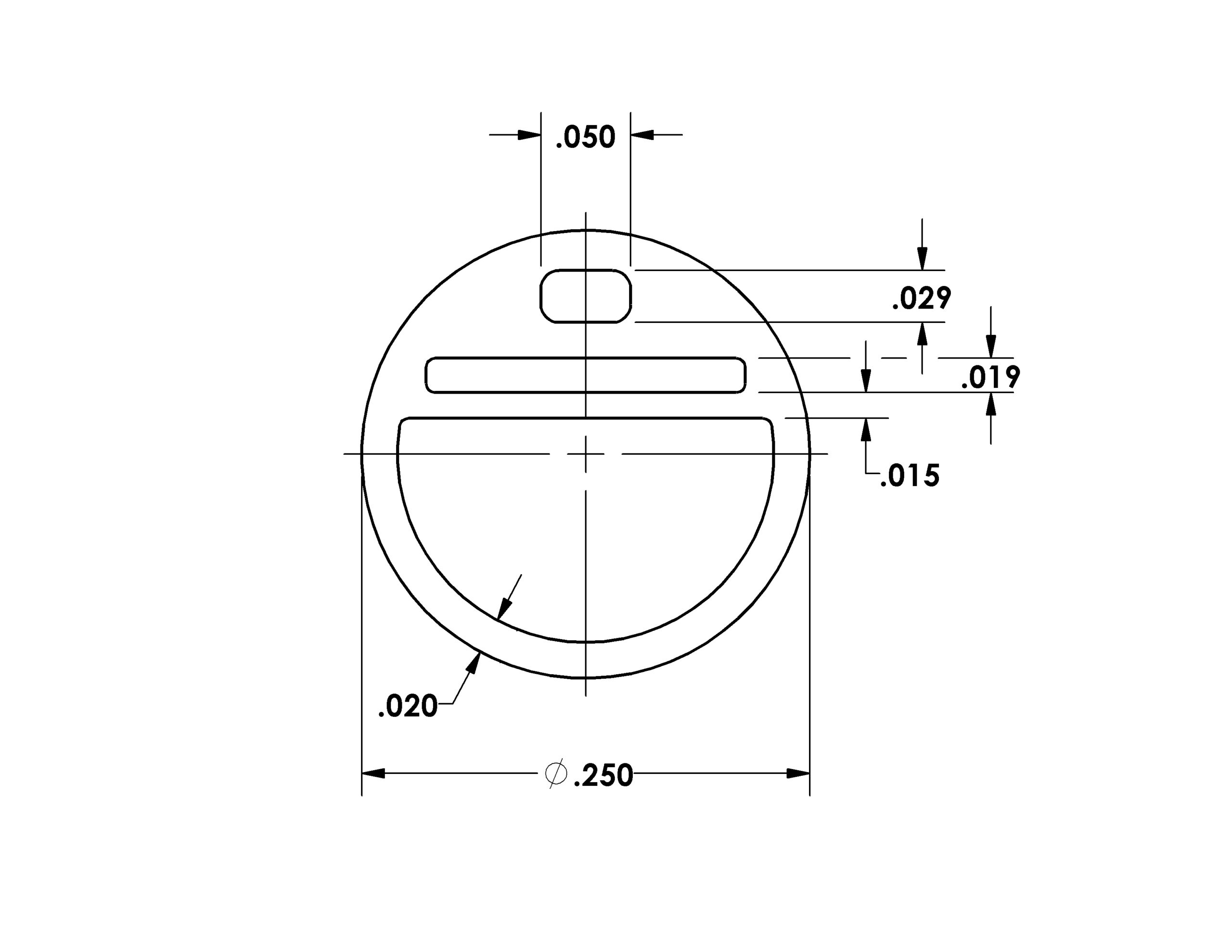 Die 232 Miniature Extrusion
