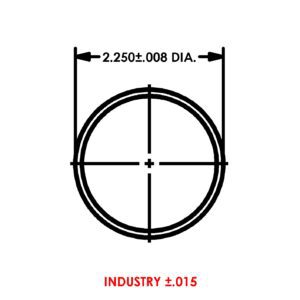 2.25 inch OD tube