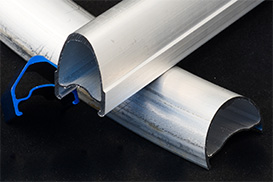 Oval Aluminum Tube